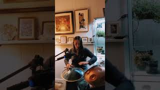 tongue drum music: Rav moon D major
