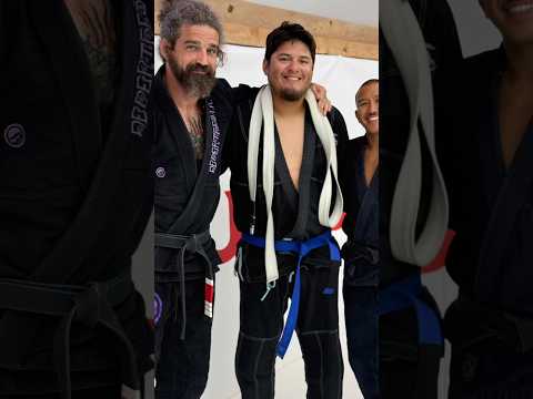 Larry Blue Belt Promotion #bjj #jiujitsu #bluebelt