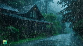 Goodbye Insomnia to Sleep INSTANTLY with Heavy Rain & Paramount Thunder Sounds on Foggy Dark Forest by Natureza Relaxante 9,741 views 5 days ago 11 hours, 30 minutes