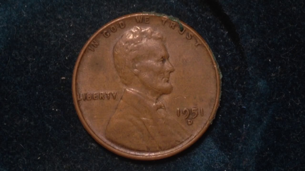 1951 Wheat Penny Value Chart