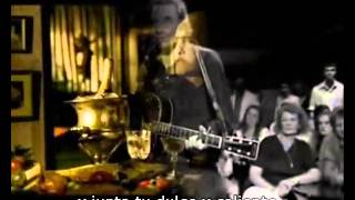 Video thumbnail of "Johnny Cash - For the good times (subtítulos en español)"