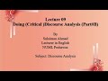 Lecture#08(PART#B): Doing (Critical) Discourse Analysis