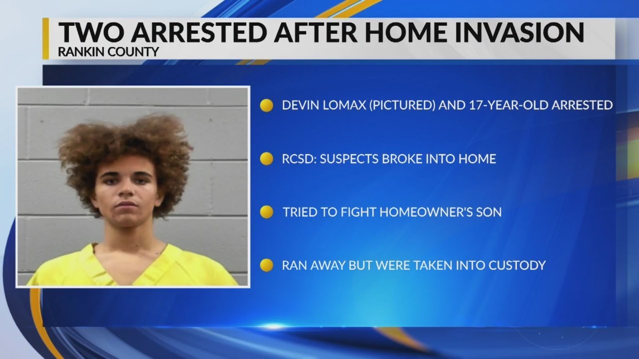 Two teens arrested for home invasion in Rankin County - YouTube