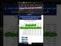اختصار سري في Excel لعمل خطوط الجدول في ثانية واحدة! ⚡. #excel #محاسبة #اكسبلور