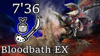 MHGU/MHXX Bloodbath EX Solo TA[Valor Insect Glaive][7'36\
