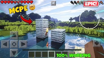 Best Rtx For Minecraft PE || 100% Working |  1.20+ Render dragon