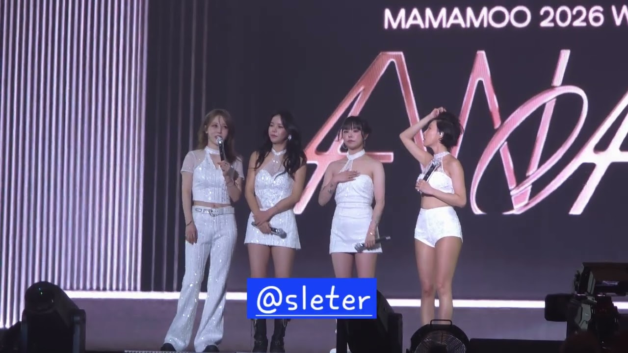 7. Ment 2 (260731 - MAMAMOO WORLD TOUR [4WARD] in SG) - YouTube