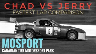 Chad vs Jerry Fastest Lap Comparison CTMP Mosport Oct 2021