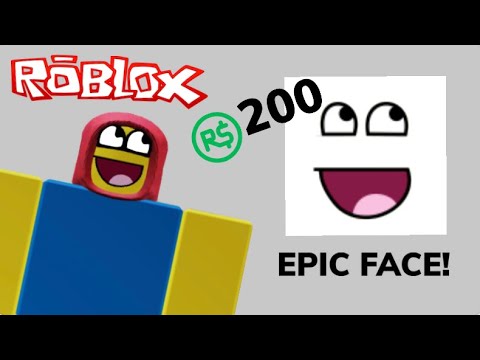 THE ROBLOX EPIC FACE IS BACK ON SALE YouTube Hqdefault 