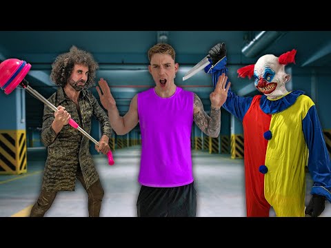 PAYASOS EN EL SÓTANO DE LIKE LION!!😨🤡😱