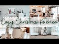 CHRISTMAS KITCHEN DECORATE WITH ME 2021 | COZY COTTAGE KITCHEN CHRISTMAS DECOR IDEAS