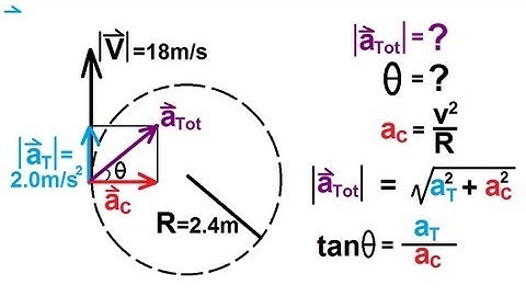 Physics 3: Motion in 2-D (19 of 21) Tangential and Centripetal Acceleration