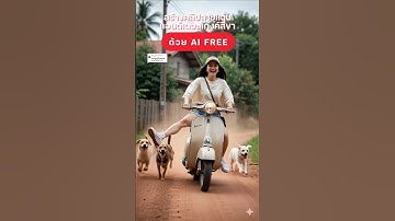 สร้างคลิปสายแว้นแอนด์เดอะแก๊งค์สี่ขาด้วย AI Free #gemini #grok #สอนใช้aiเพื่อการทำงาน #digitaltan