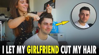 My girlfriend cut my hair...and shes not a hairdresser.