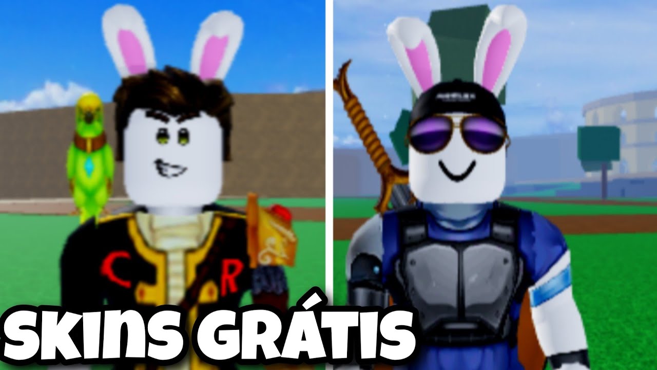 SKINS GRATUITAS PRA JOGAR BLOX FRUITS - ROBLOX ITENS GRATIS 