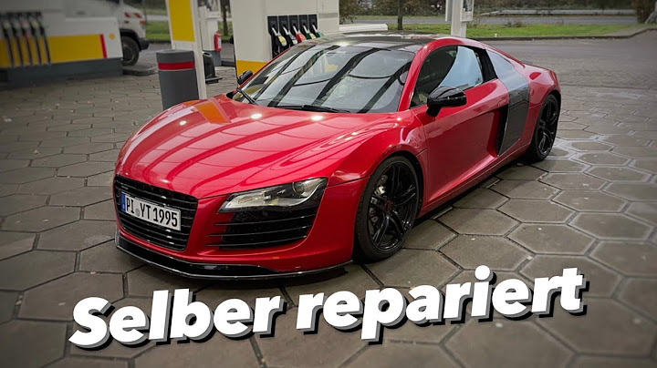Erste FAHRT mit dem günstig reparierten R8