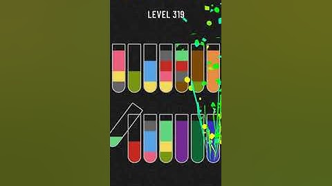 water sort puzzle - level 319