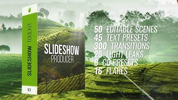 Slideshow Video Maker Template Pack - After Effects Template
