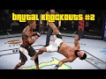EA Sports UFC 2 - Best Brutal Knockouts Compilation #2