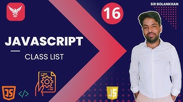 16.Master JavaScript classList in 10 Minutes — Add, Remove & Toggle Like a Pro!