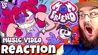 Mom Friend (Ft. Amanda Hufford & Lizzie Freeman)【THE AMAZING DIGITAL CIRCUS FAN MUSIC VIDEO】REACTION