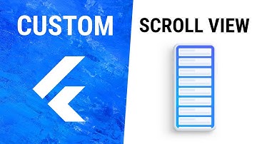 Flutter CustomScrollView Widget