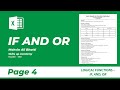 IF AND OR Functions | Ms Excel