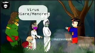Animasi Story WA, Virus Indo VS Virus Cina, Wuhan, Corona