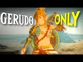 Can you beat tears of the kingdom using only gerudo gear