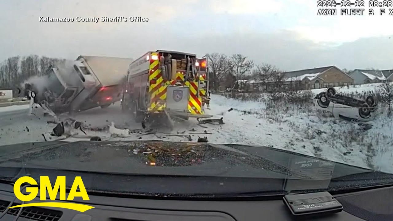Snowstorms affect millions from the Midwest to the Northeast