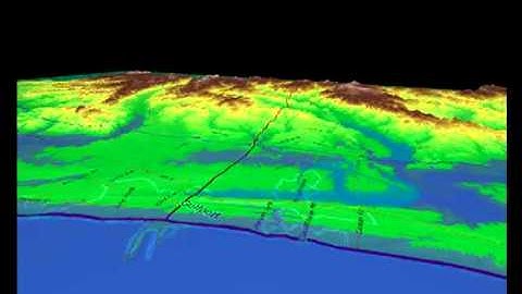 Visualization of Gulf Coast and the Effects of Hurricane Katrina Flood Waters - CHL