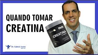 QUAL MELHOR HORÁRIO PRA TOMAR CREATINA | Dr. Gabriel Azzini