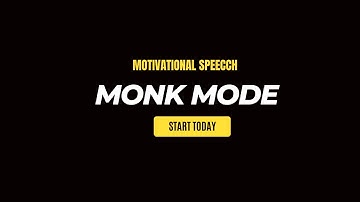 Ronaldo "Monk Mode: Unlock Your Potential with Laser Focus" 2024