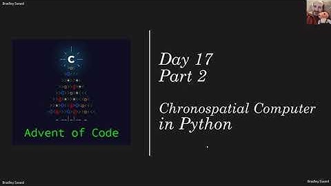 Advent of Code 2024 - Day 17 - Part 2 - Chronospatial Computer in Python