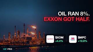 Oil Ran 8%. Exxon Got Half.