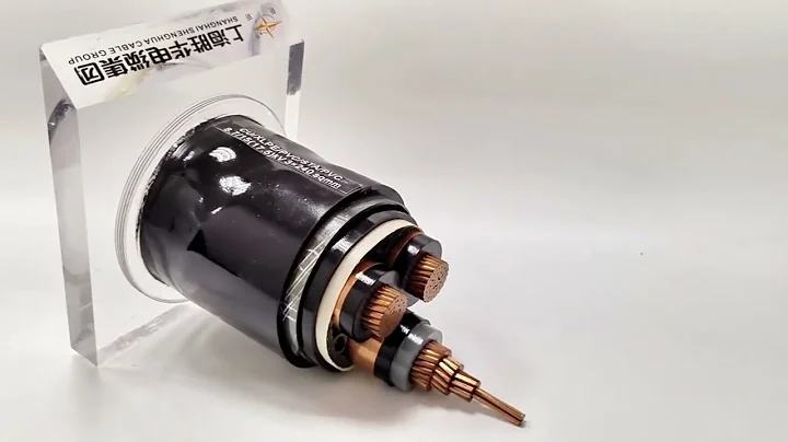 XLPE Insulation AWA Armoured Electrical Cable PVC Sheath Single Core