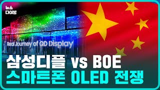 中 BOE의 추격, 위기의 삼성디스플레이? 스마트폰 OLED 전쟁