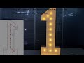 Eufony 4ft marquee light up number 1 tutorial mosaic numbers 1 for party decorations