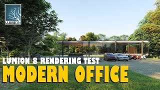 Modern Office  (Lumion 8 Rendering Test)