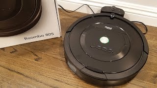 iRobot Roomba 805 Vacuum Cleaning Robot Unboxing in 4K