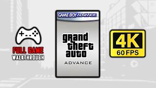 Grand Theft Auto Advance (2004) - FULL GAME | All Missions | 4K