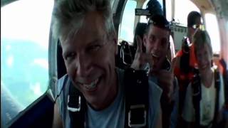 Ron Skydives with his Mom