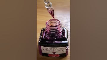 This Glass Dip Pen is Amazing for Fountain Pen Ink Swatches!