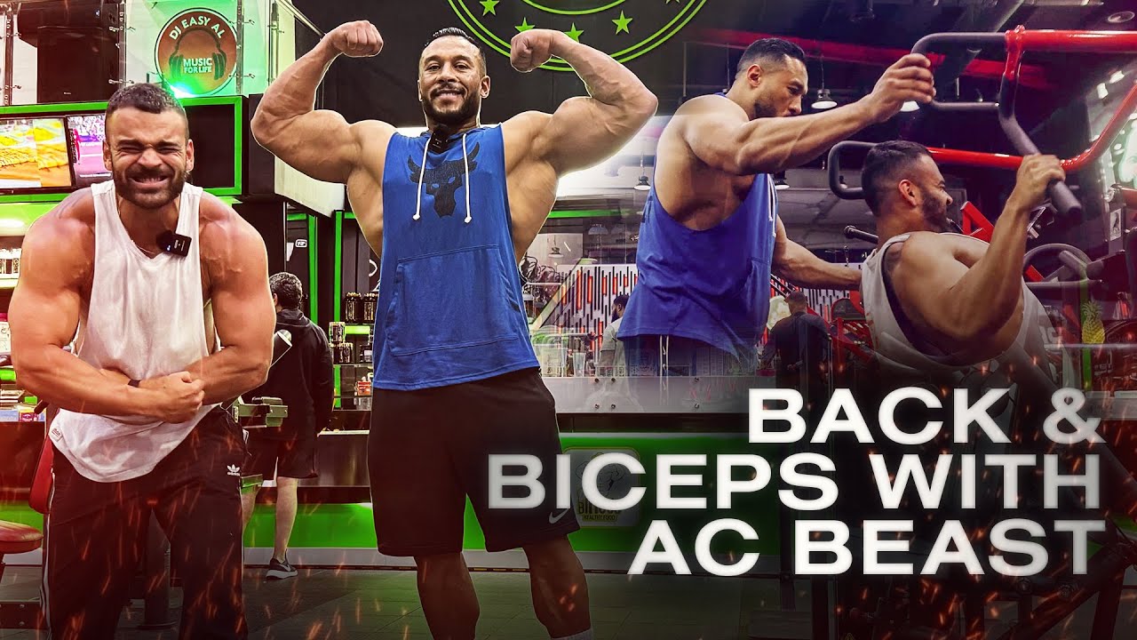Learn how to train back and biceps properly | Professional bodybuilder ...