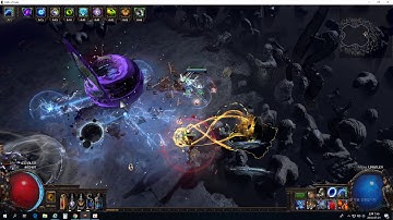 Path of exile Incursion League Lv94 Arc Trapper Uber elder 1:32 (Fastest Kill )