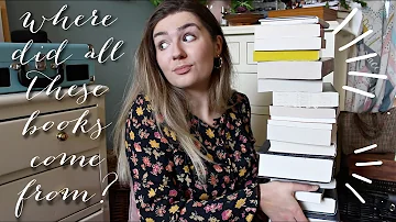 Big Ol' October Book Haul 📚 ad