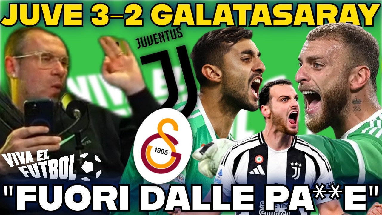 CASSANO SM**DA TUTTI su JUVE-GALATASARAY 3 2: