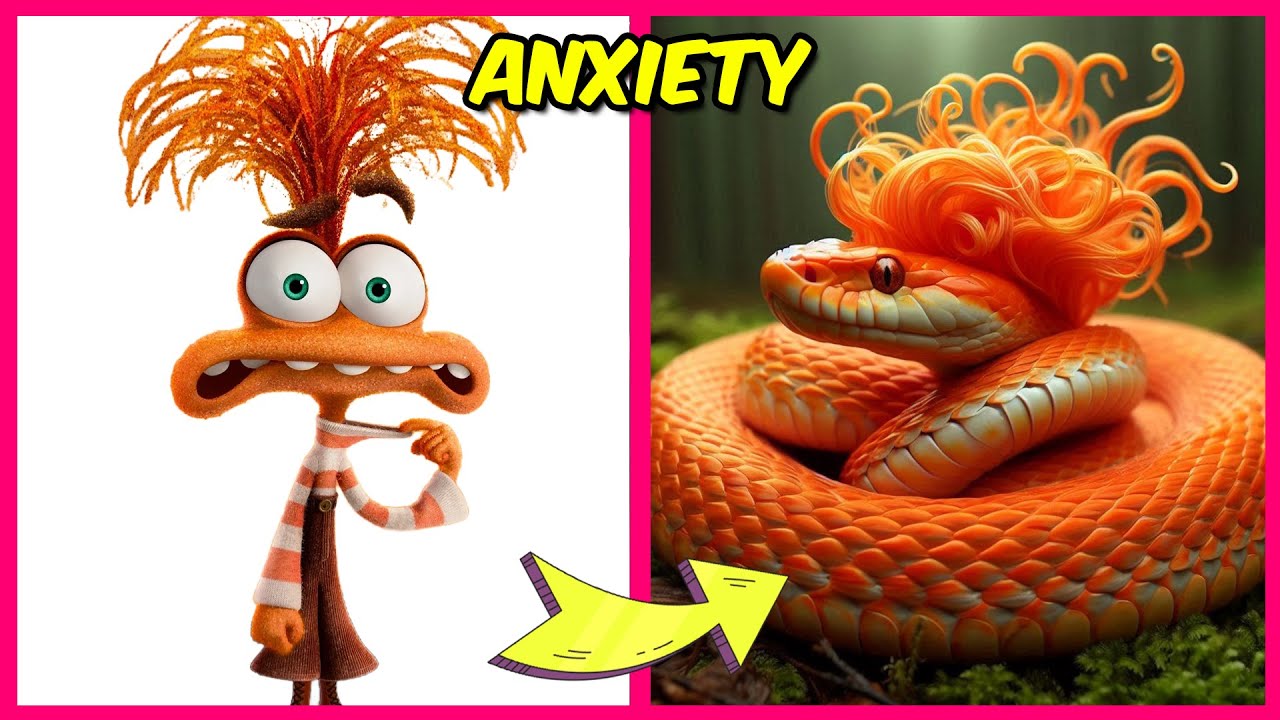 INSIDE OUT 2 BUT SNAKES 🐍 + Guess The Emoji & Voice Quiz + Favorite ...