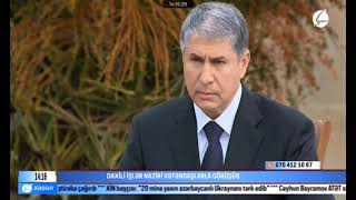 Daxili İsler Naziri Vilayet Eyvazov Lenkeranda Gorus Kecirdi