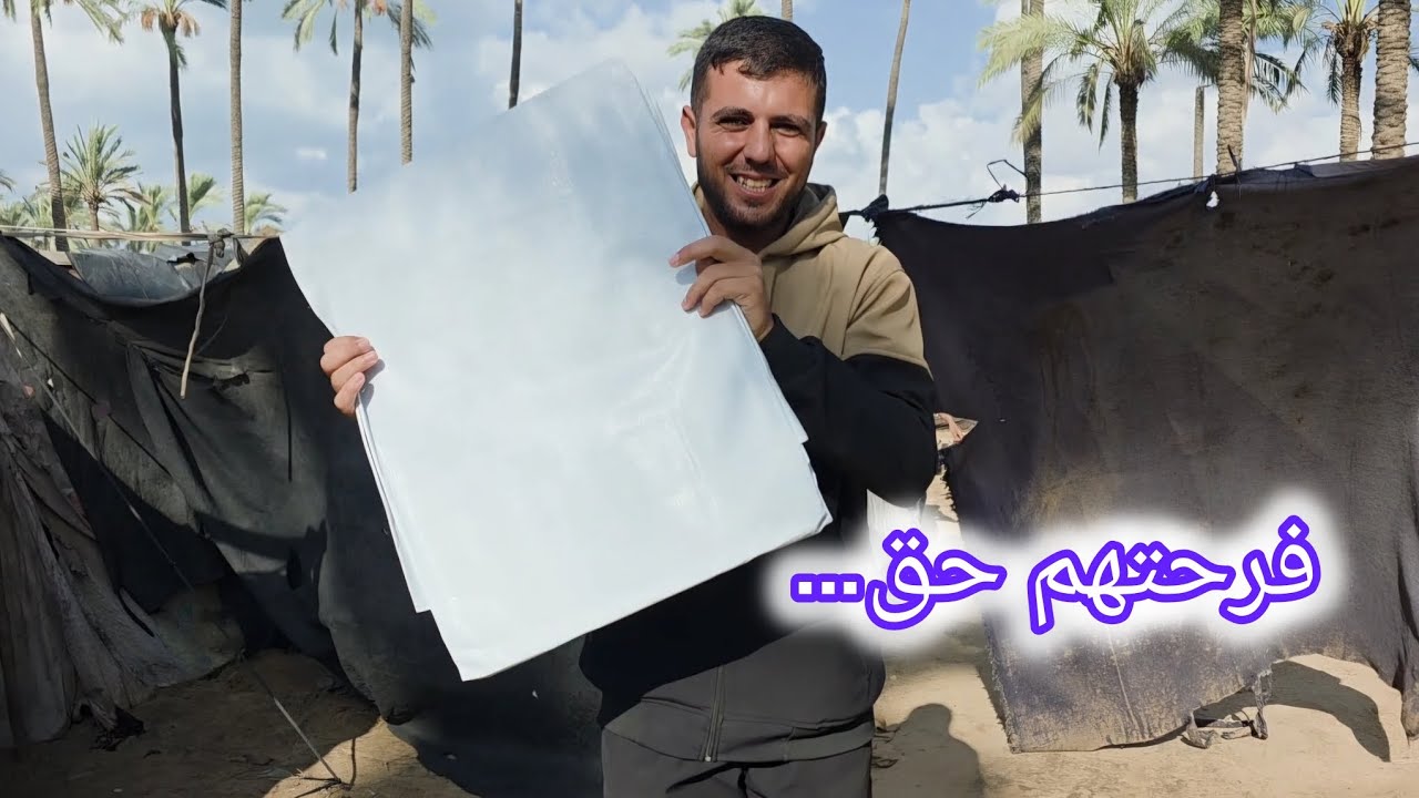 شوادر الأمل… لنصنع للنازحين مساحة حياة